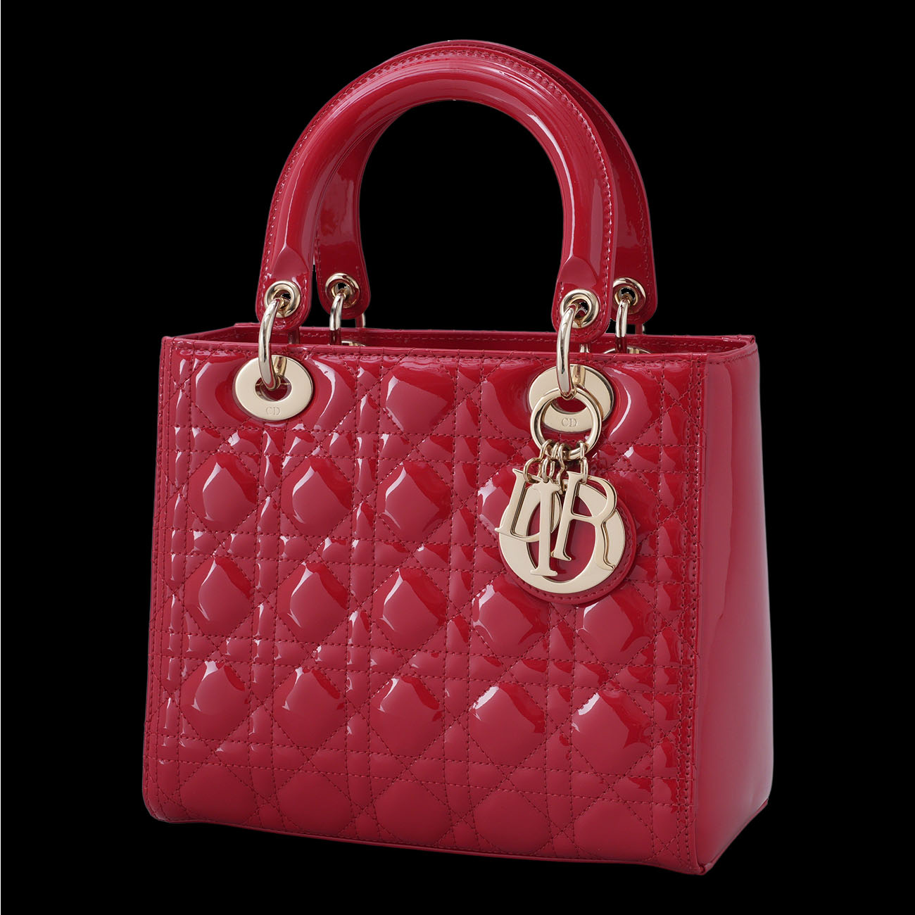 CHRISTIAN DIOR(USED)크리스찬디올 페이던트 레이디디올 미듐